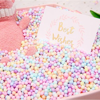 Ins Macarons Foam Ball Meteor Ball Gift Filled Particles Diy Gift
