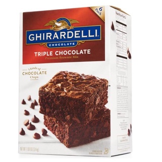 Ghirardelli Triple Chocolate Brownie Mix (3.4kg)