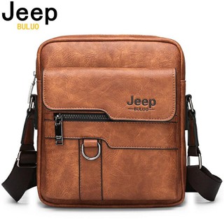 JEEP BULUO Luxury Messenger Bags Leather Shoulder Bag