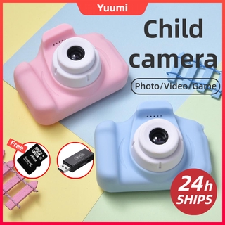 【24h SHIPS】Original X2 Children's camera Educational toys TF card HD 1080P Camera Video Shooting Children Birthday Gift