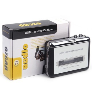 1set Portable USB Cassette Player Capture Cassette Recorder Music Player