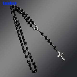 [EmpRich] 2020 New Fashion Handmade Catholic Rosary Cross Religious Pendants Necklace