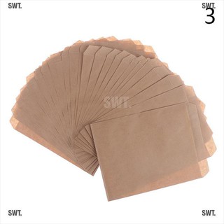 SWT❀25 Kraft Paper Favor Bags - Different Color - Cookie Treat Candy Buffet Gift (4)