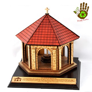 Simply Creative Wooden Magellan Cross Shrine - Medium