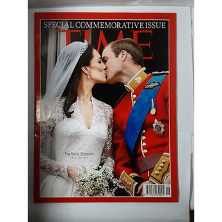 TIME MAGAZINE: THE ROYAL WEDDING of Prince William and Kate Middleton (Special Commemorative Issue)g