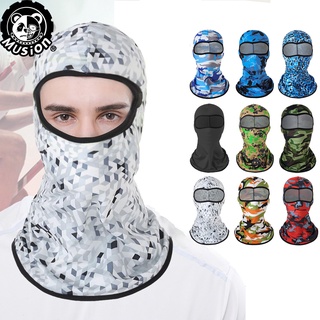 Camouflage Outdoor Windproof biking Full Mask Balaclava Cycling Full Face Mask Headgear for Sports Climbing Fishing