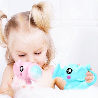 1 Pc Sprinkling Water Baby Elephant Bath Shower Toys (3)