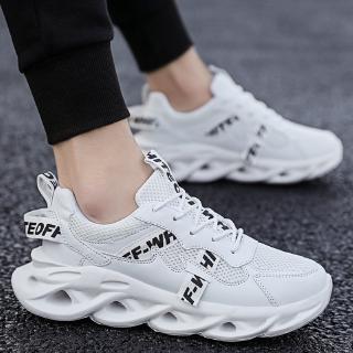 Summer Men's High Elastic Breathable Mesh Shoes Fashion Running Shoes Casual Sports Shoes