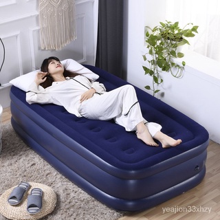Shushiqi Portable Bed Double Air Cushion Heightened Airbed Single Lunch Break Travel Thickened House