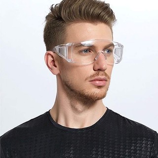 【Ready Stock !】 Medical Transparent Goggles Safety Eye Protective Windproof and Sand-proof Eyewear O