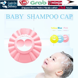 Adjustable Baby Shower Cap Bath Wash Hair Shield Hat Bathing (1)