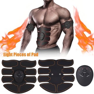 【COD READY STOCK】Smart EMS Abs Stimulator Training Fitness Gear Muscle Abdominal Toning Workout