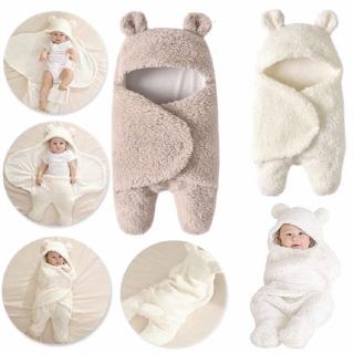Sleeping Bag for Infant Newborn Fleece Teddy Bear Blacket