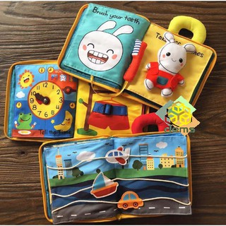 3D CLOTH BOOK INTERACTIVE EDUCATIONAL BABY SOFT BOOK BEST QUALITY (9)