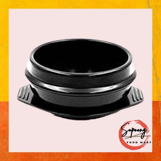 ┋▲Korean Ttukbaegi Dolsot Stone Bowl ( Earthenware pot ) and Tray (Coaster)