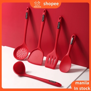 S011 COD kitchen utensils cookware set cooking spatula silicone spatula set