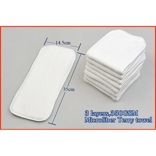 ₪♣Washable Microfiber Insert for Cloth diapers