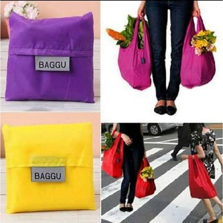 Shopping Bag Fabric Folding Baggu Plain Shopping Bag Folding Tote Bag