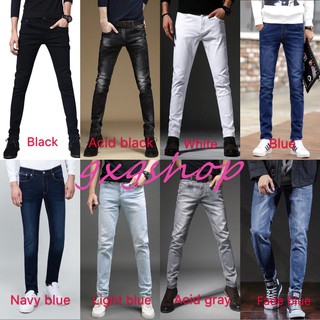 Hot Sale 8Color Men′S STRETCHABLE Skinny Jeans (1)