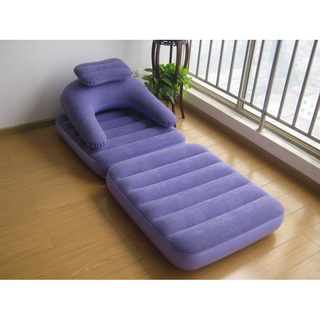 Inflatable sofa Package mail single inflatable sofa bed flocking chair folding chairs and a water