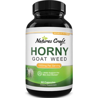 Horny Goat Weed Herbal Complex Extract for Men and Women – Performance Maca Root Tongkat Ali Powder