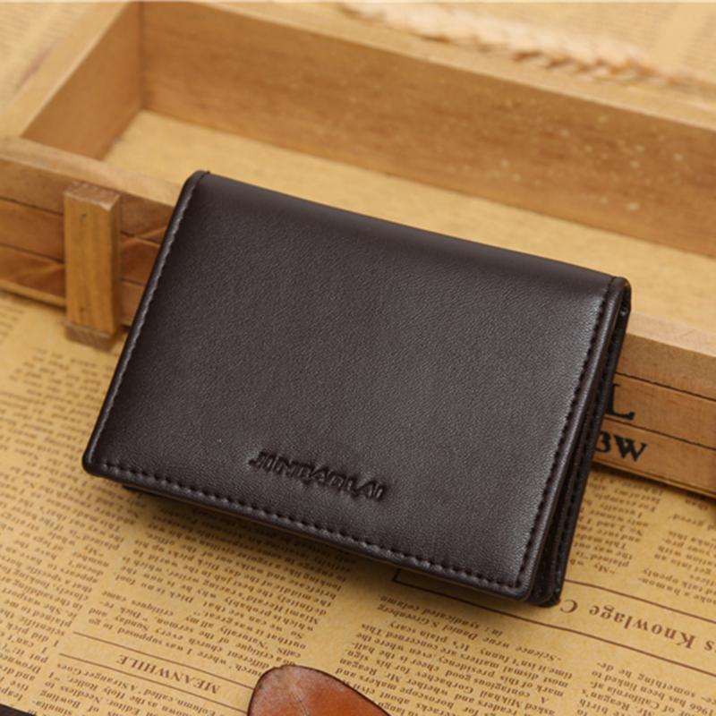 ♡♡ RFID Wallet Men Small Bifold Faux Leather Pocket Money ID Credit Card Holder (3)