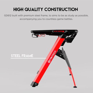 ORIGINAL FANTECH BETA GD612 GAMING DESK GAMING TABLE Functional Durable Presentable Save space ideal (3)