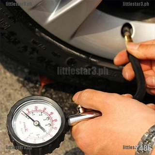 ❁☢{NUV} Auto car truck motor tyre tire air pressure gauge dial meter tester 0-100psi{CC}