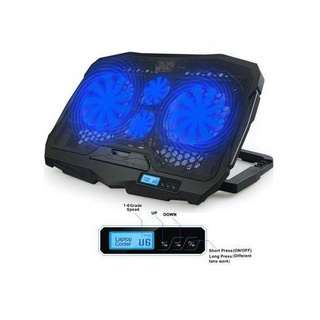 Laptop Cooling COOLER Pad 4 Fans Adjustable WITH LCD DISPLAY (1)