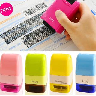 Confidentiality Roller Stamps Messy Code Security Self-Inking Stamp Portable Mini Covering Stamps (1)