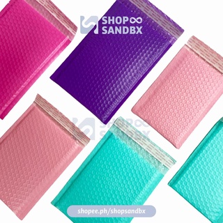 Bubble Wraps㍿Bubble Mailer / Plastic Padded Envelope - Purple | Teal | Rose Red (Sold Per Piece)