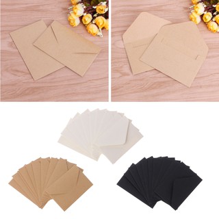 50pcs/lot Craft Paper Envelopes Vintage European Style Envelope For Card Scrapbooking Gift