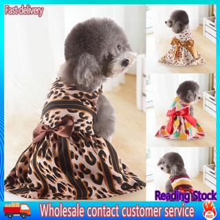 COD_ Pet Care Polyester Dog Princess Dress Summer Beautiful Puppy Dress Double-layer Mesh for Party