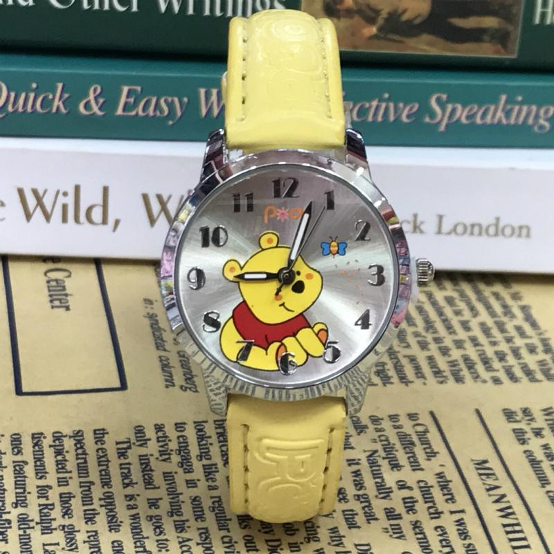 Winnie The Pooh Girl Boy Watch Belt Cartoon Watch Quartz Watch