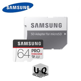 Samsung PRO Endurance 64GB MicroSD Card with SD Adapter