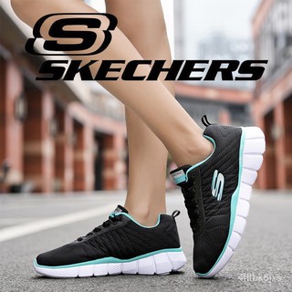 （SIZE 36-40）Memory foam comfortable lining original Skechers women's shoes mesh breathable outdoor r