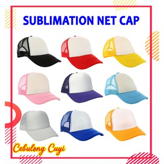 SUBLIMATION NET CAP AVAILABLE IN DIFF.COLORS
