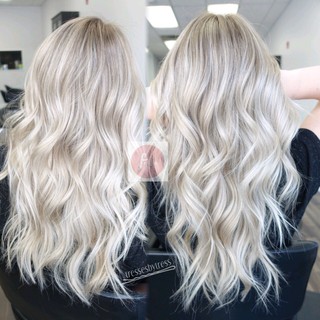 Very Light Intense Ash Blonde Permanent Hair Color Set ( 10.11 Bremod Brand Hair Dye )