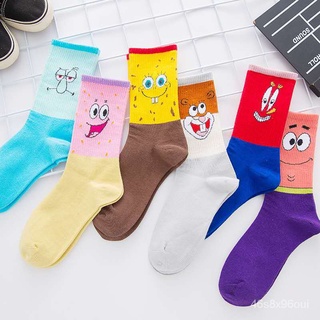 korean spongebob squarepants socks kyrie basketball socks iconic socks IHI5