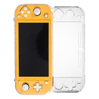 Clear Case For Nintendo Switch Lite Crystal Shell Tempered Film Mini lite Protective case Transparent Protective Crystal Cover PC Shell