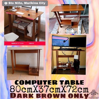 BRAND NEW COMPUTER TABLE (DARK WOODEN) (1)
