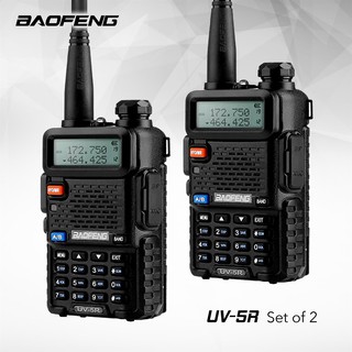 Baofeng UV-5R Walkie Talkie Professional CB Radio Station Baofeng UV5R Transceiver (SET OF 2)