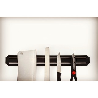 Magnetic Knife Holder Wall Mount Black White Fixed Kitchen (4)