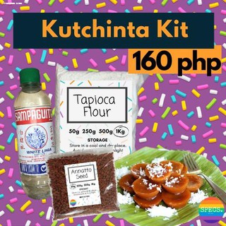 KETO BREADTAPIOCA FLOUR﹊Kakanin Kutsinta kit (tapioca flour + lihia/lye water + annatto/ube)