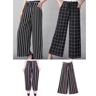 ALL Stripes Square pants Cullotes Trousers RETAIL/WHOLESALE