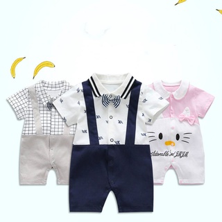 [Ready Stock]christening clothes for baby boy,baptismal baby boy clothes,birthday dress for kids,baby boy christening outfit,Baptismal Suit Baptismal Romper for Baby,Baby onesies, cotton, Short Sleeve Onesies