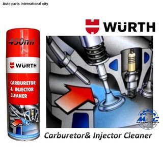 ☾Wurth Carburetor & Injector Cleaner 450 ml