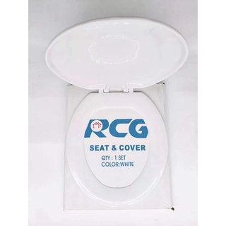 RCG Toilet Seat & Cover (Standard Size) 4 Color Same Size Royal Tern Heavy Duty