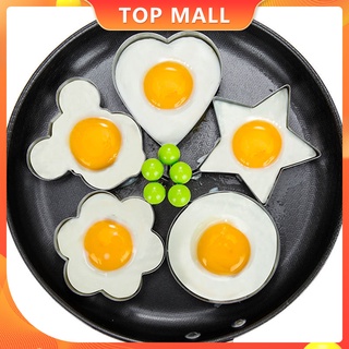 5 Style Stainless Steel Fried Egg Pancake Shaper Omelette Mold Mould Frying Egg Cooking Tool