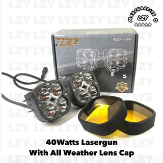 【BEST SELLER】 Original TDD 1pair 40Watts LED Laser Gun with all weather lens cover 4624